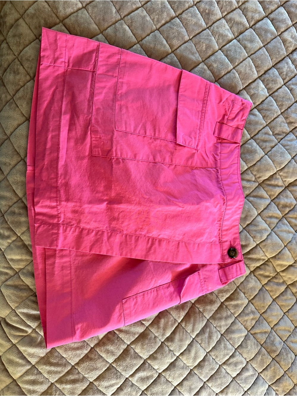 Bright Pink Utility Skirt like new size 4